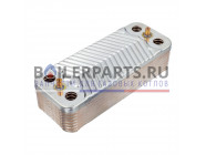 купить Теплообменник 16 пластин для котлов Viessmann 100 WB1B 7928747 с доставкой