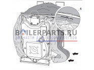 купить Теплоизоляция 7 секций для котлов Bosch/Buderus/Junkers 8718585012 с доставкой