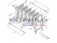купить Распределяющая труба левая для котлов Bosch/Buderus/Junker 8718585136 с доставкой
