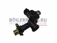 купить Гидроарматура обратной линии СО U072-18/24 WBN6000-18H/24H/28H для котлов Bosch/Buderus 87186449070 с доставкой