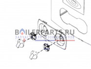 купить Вставка под ручку-регулятор для котлов Bosch/Buderus/Junkers 8731500440 с доставкой