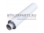 Коаксиальный удлинитель дымохода для турбо котлов (ф60/100) 0,5 метра (500mm) A005 купить Коаксиальный удлинитель дымохода для турбо котлов (ф60/100) 0,5 метра (500mm) A005 недорого
