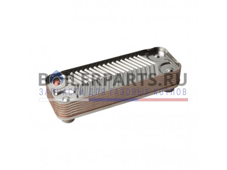 Пластинчатый теплообменник 8 пластин для котлов Elsotherm серия Т-116(X) CB11030025 фото купить Пластинчатый теплообменник 8 пластин для котлов Elsotherm серия Т-116(X) CB11030025 - цена с доставкой