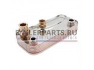 купить Теплообменник вторичный котла Hermann Micra 2, Supermicra, Bongioanni Linea, 12 пластин H015003389 с доставкой