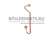 купить Трубка горелки топливная медная для котлов Kiturami Turbo 13/17, Turbo HiFin 13/17/21 S414100001 с доставкой