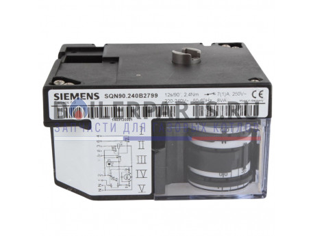 Сервопривод Siemens SQN90.240B2799 фото купить Сервопривод Siemens SQN90.240B2799 - цена с доставкой
